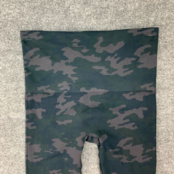 Spanx Look At Me Camo Legging Womens M Medium Seamless Mid Rise Pull On - Picture 6 of 10